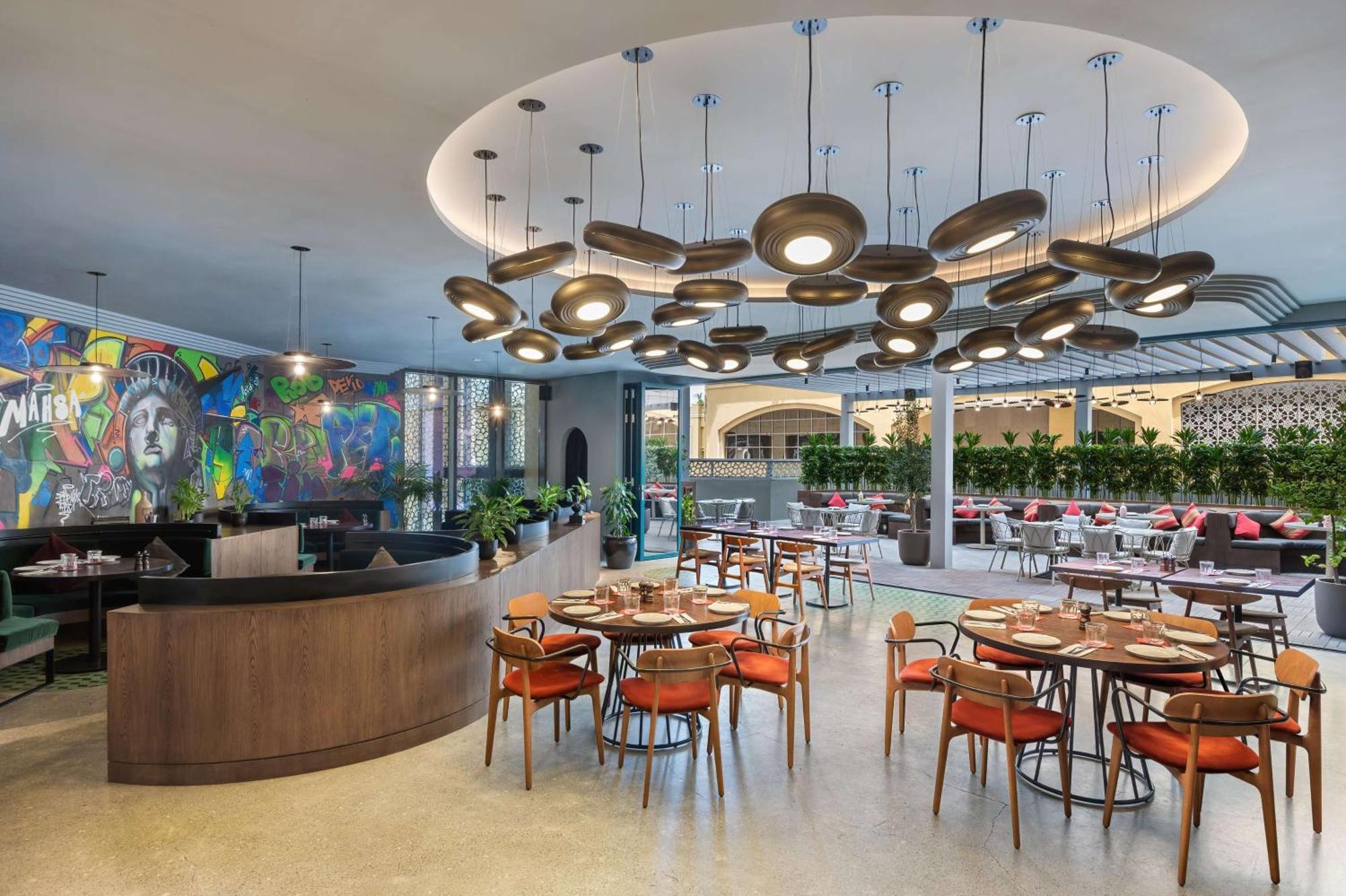 Ja Ocean View Hotel, Jumeirah Beach Dubai Luaran gambar The restaurant