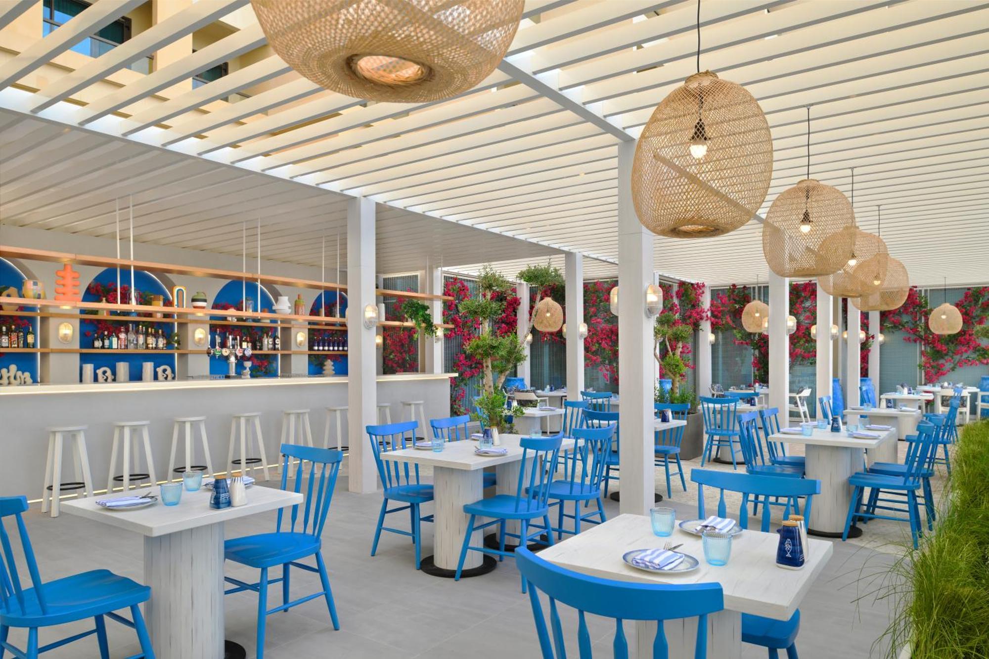 Ja Ocean View Hotel, Jumeirah Beach Dubai Luaran gambar Restaurant interior